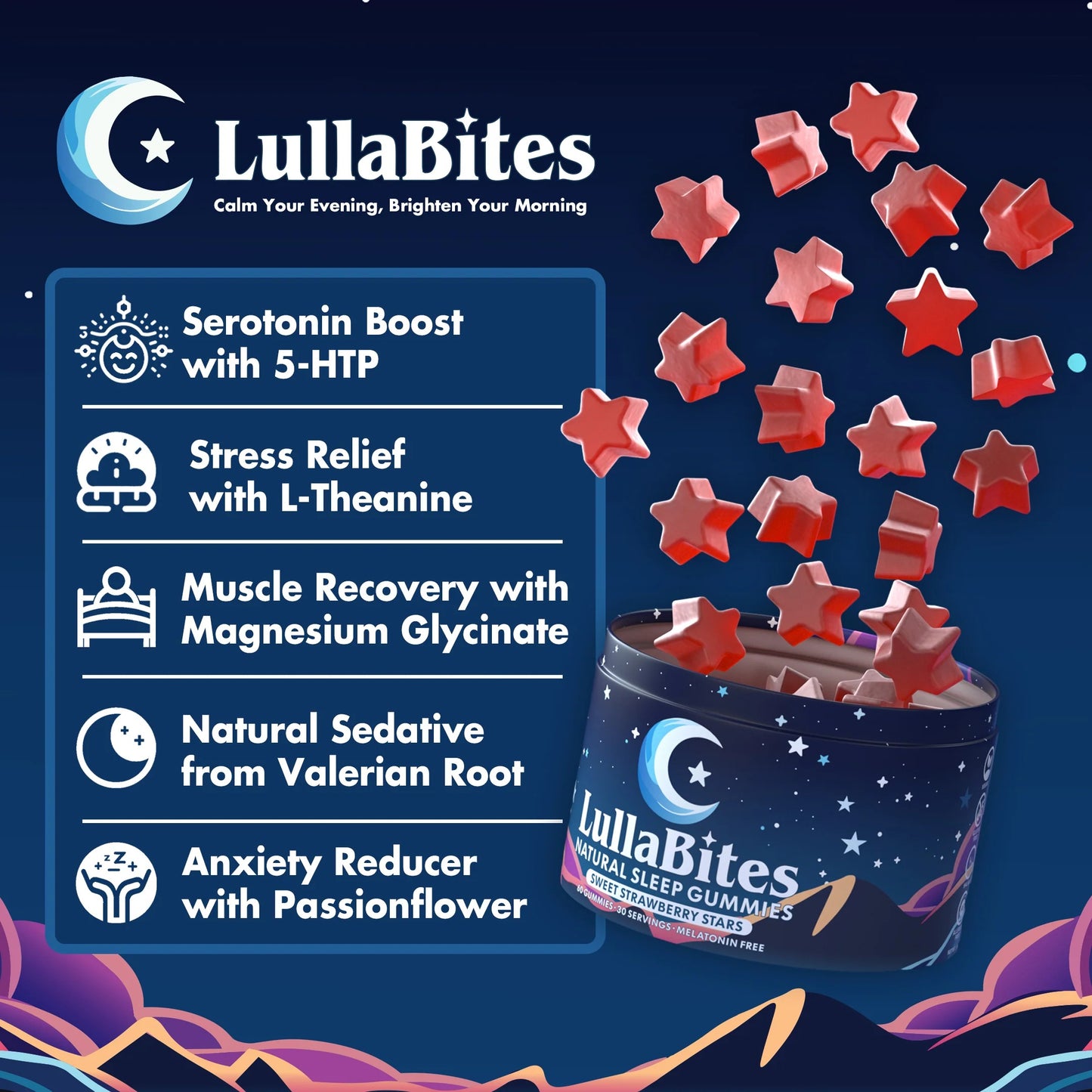 Lullabites Sleep Gummies